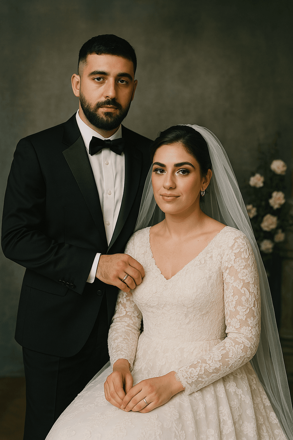 Salih'in düğün fotoğrafı