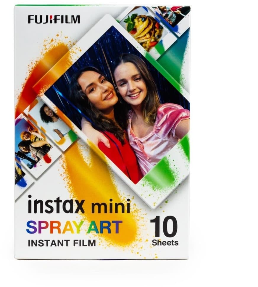 Fuji Instax Film Mini Spray Art